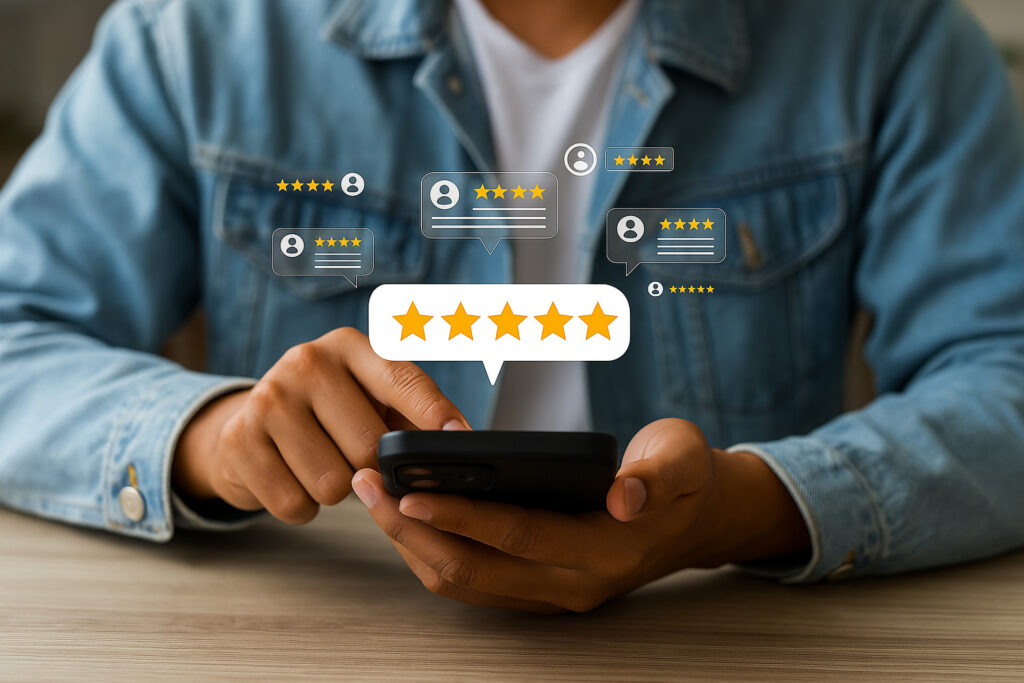 business review management dashboard