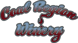 Coal Reagion Winery Logo Bottle
